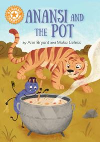 Book Cover for Anansi and the Pot by Ann Bryant