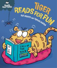 Book Cover for Tiger Reads for Fun by Sue Graves