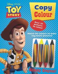 Book Cover for Disney Toy Story - Copy Colour by Parragon Books Ltd