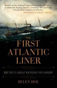 Book Cover for The First Atlantic Liner by Helen Doe