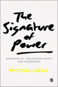 Book Cover for The Signature of Power by Mitchell Dean