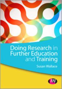 Book Cover for Doing Research in Further Education and Training by Susan Wallace