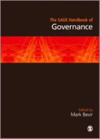 Book Cover for The SAGE Handbook of Governance by Mark Bevir