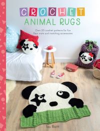 Book Cover for Crochet Animal Rugs by Ira Rott