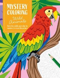 Book Cover for Mystery Coloring Wild Animals by Eugénie Varone