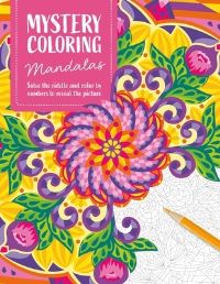 Book Cover for Mystery Coloring Mandalas by Eugénie Varone