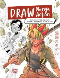 Book Cover for Draw Manga Action by David Füleki