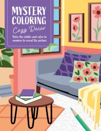 Book Cover for Mystery Coloring Cozy Decor by David  Charles Publishing