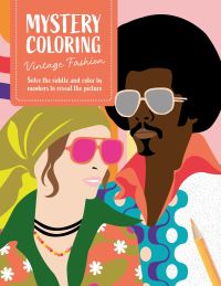 Book Cover for Mystery Coloring Vintage Fashion by David  Charles Publishing