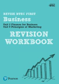 Book Cover for Pearson REVISE BTEC First in Business Revision Workbook - For 2025 and 2026 Exams by 