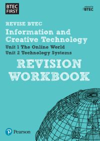 Book Cover for Pearson REVISE BTEC First in I&CT Revision Workbook - For 2025 and 2026 Exams by 