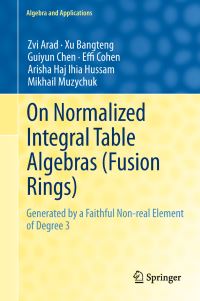 Book Cover for On Normalized Integral Table Algebras (Fusion Rings) by Z Arad