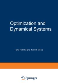 Book Cover for Optimization and Dynamical Systems by Uwe Helmke, John B Moore