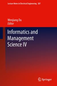 Book Cover for Informatics and Management Science IV by Wenjiang Du