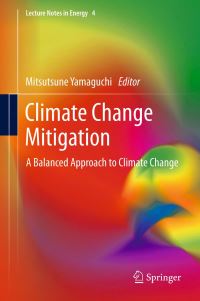 Book Cover for Climate Change Mitigation by Mitsutsune Yamaguchi