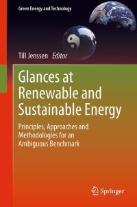 Book Cover for Glances at Renewable and Sustainable Energy by Till Jenssen