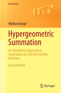 Book Cover for Hypergeometric Summation by Wolfram Koepf