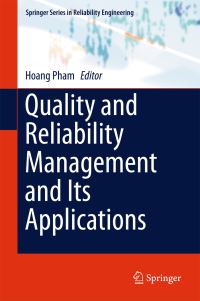 Book Cover for Quality and Reliability Management and Its Applications by Hoang Pham