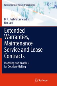 Book Cover for Extended Warranties, Maintenance Service and Lease Contracts by D N P Murthy, Nat Jack