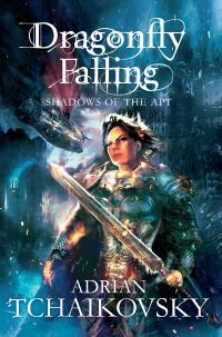 Book Cover for Dragonfly Falling by Adrian Tchaikovsky