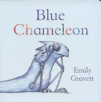 Book Cover for Blue Chameleon by Emily Gravett