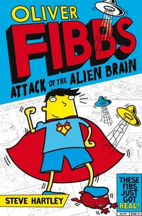 Book Cover for Attack of the Alien Brain by Steve Hartley