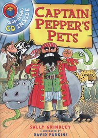 Book Cover for Captain Pepper's Pets by Sally Grindley, David Parkins