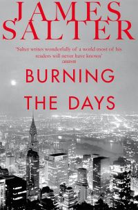 Book Cover for Burning the Days by James Salter