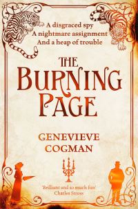 Book Cover for The Burning Page by Genevieve Cogman