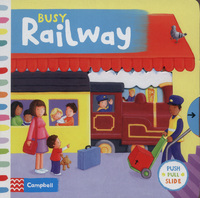 Book Cover for Busy Railway by Rebecca Finn