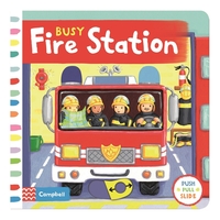 Book Cover for Busy Fire Station by Ruth Redford