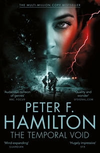 Book Cover for The Temporal Void by Peter F. Hamilton