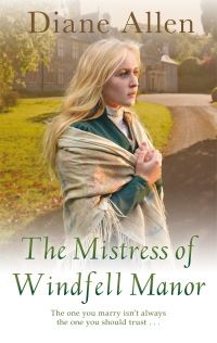 Book Cover for The Mistress of Windfell Manor by Diane Allen