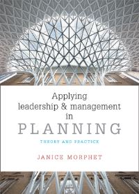 Book Cover for Applying Leadership and Management in Planning by Janice Morphet