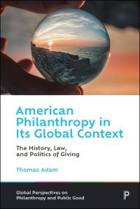 Book Cover for American Philanthropy in Its Global Context by Thomas Adam