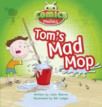Book Cover for Tom's Mad Mop by Celia Warren