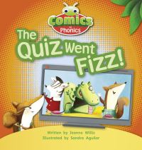 Book Cover for The Quiz Went Fizz! by Jeanne Willis