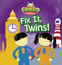 Book Cover for Bug Club Comics for Phonics Set 09 Red B Fix It, Twins! by Mrs Janice Pimm