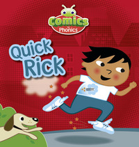 Book Cover for Bug Club Comics for Phonics Set 12 Yellow Quick Rick by Mrs Janice Pimm