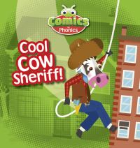 Book Cover for Bug Club Comics for Phonics Set 12 Yellow Cool Cow Sheriff! by Mrs Janice Pimm