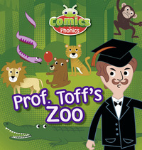 Book Cover for Bug Club Comics for Phonics Set 13 Blue A Prof. Toff's Zoo by Jeanne Willis