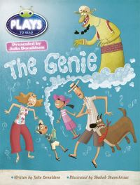 Book Cover for The Genie by Julia Donaldson, Shahab Samshirsaz