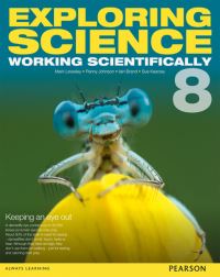Book Cover for Exploring Science 8 by Mark Levesley, Penny Johnson, Iain Brand, Sue Kearsey