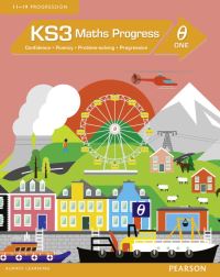 Book Cover for KS3 Maths. [Theta] One by Gwenllian Burns, Greg Byrd, Lynn Byrd, Andrew Edmondson, Nick Asker