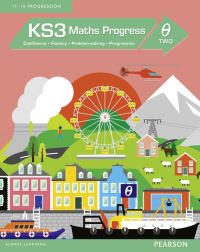 Book Cover for KS3 Maths Progress Student Book Theta 2 by Katherine Pate, Naomi Norman