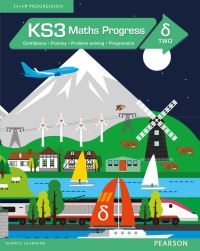 Book Cover for KS3 Maths Progress. [Delta] Two by Nick Asker, Jack Barraclough, Sharon Bolger, Lynn Byrd, Andrew Edmondson, Catherine Murphy