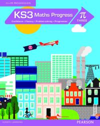 Book Cover for KS3 Maths Progress. [Pi] Three by Nick Asker, Sharon Bolger, Andrew Edmondson, Bobbie Johns, Catherine Murphy, Mary Pardoe