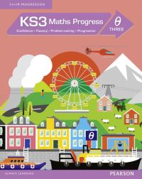 Book Cover for KS3 Maths Progress Student Book Theta 3 by 