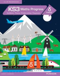 Book Cover for KS3 Maths Progress Student Book Delta 3 by 