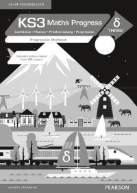 Book Cover for KS3 Maths Progress Progression Workbook Delta 3 by 
